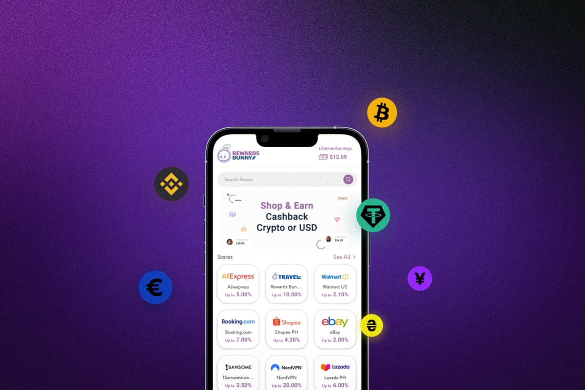 Earn Crypto Cashback While You Shop | Rewards Bunny