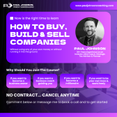 Buy, Build & Sell Companies using OPM